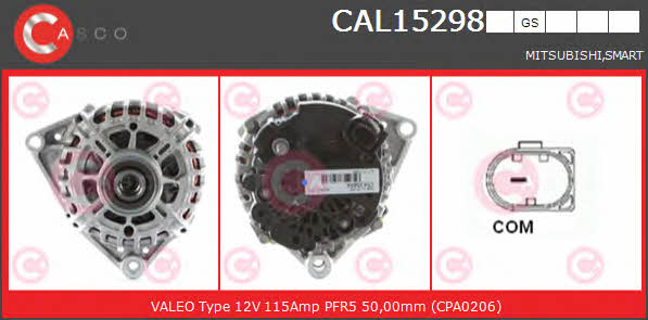 Casco CAL15298GS Alternator CAL15298GS