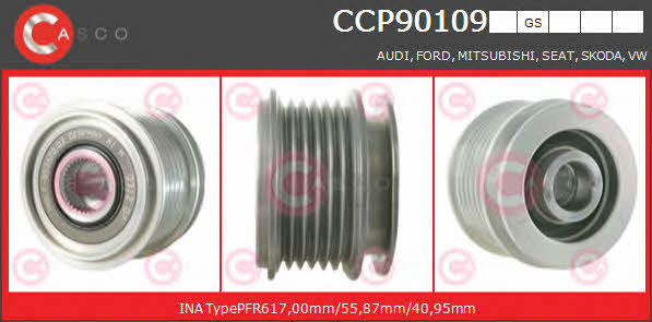 CCP90109GS Casco Belt pulley generator