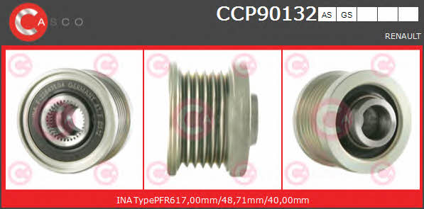 Casco CCP90132AS Belt pulley generator CCP90132AS