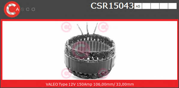 Casco CSR15043AS Alternator stator CSR15043AS