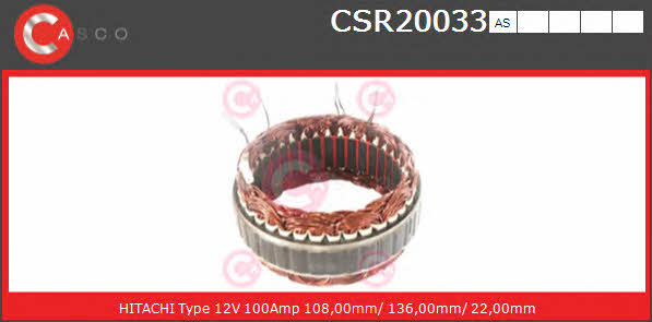 Casco CSR20033AS Alternator stator CSR20033AS
