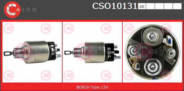 Casco CSO10131AS Solenoid switch, starter CSO10131AS