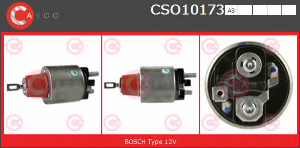 Casco CSO10173AS Solenoid switch, starter CSO10173AS
