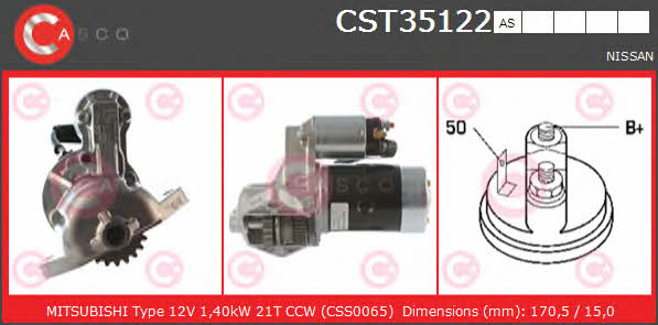 Casco CST35122AS Starter CST35122AS