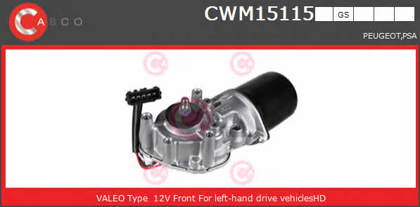 Casco CWM15115GS Wipe motor CWM15115GS