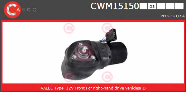 Casco CWM15150GS Wipe motor CWM15150GS