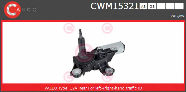 Casco CWM15321AS Wipe motor CWM15321AS