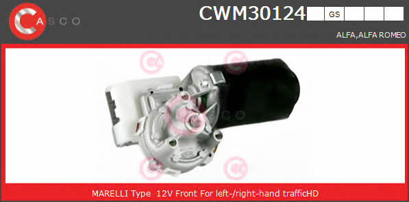 Casco CWM30124GS Wipe motor CWM30124GS