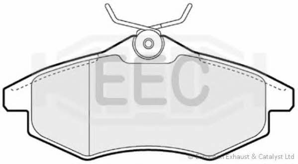 EEC BRP1289 Brake Pad Set, disc brake BRP1289