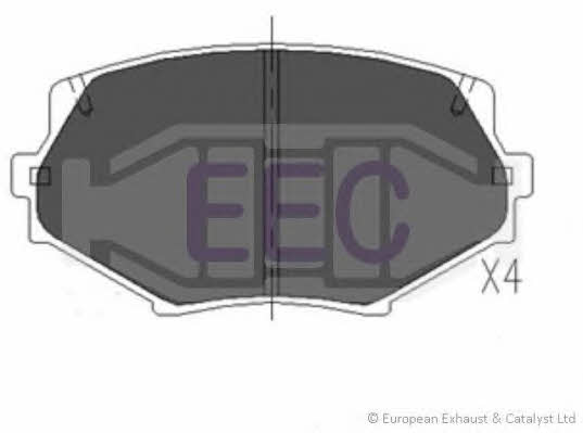 EEC BRP0900 Brake Pad Set, disc brake BRP0900
