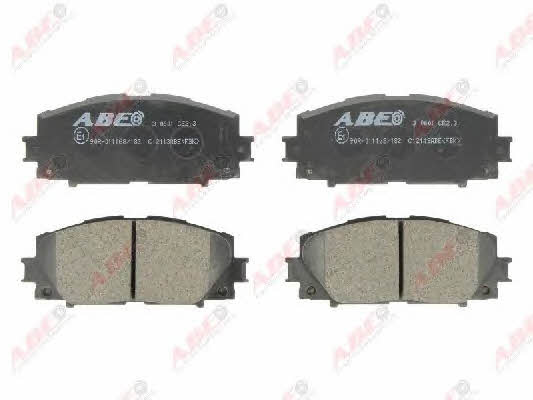 ABE C12113ABE Front disc brake pads, set C12113ABE
