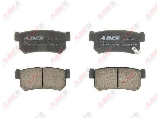 ABE C20008ABE Rear disc brake pads, set C20008ABE