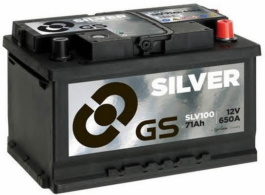 Gs SLV100 Battery Gs 12V 71AH 650A(EN) R+ SLV100