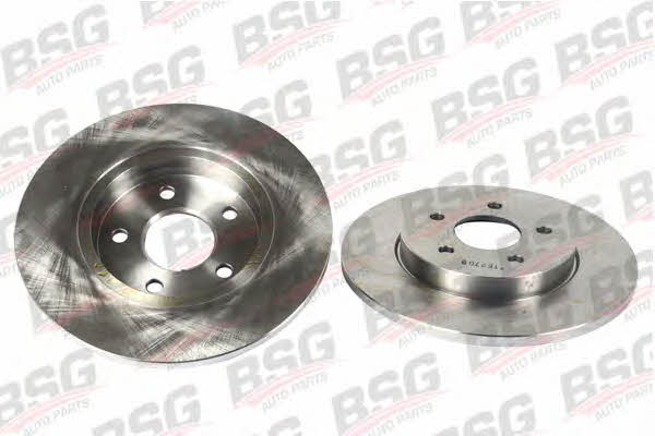BSG 30-210-018 Rear brake disc, non-ventilated 30210018