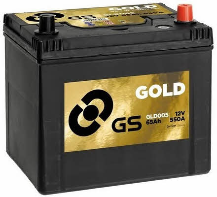 Gs GLD005 Battery Gs 12V 65AH 550A(EN) R+ GLD005