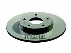 Juratek FOR158 Rear brake disc, non-ventilated FOR158