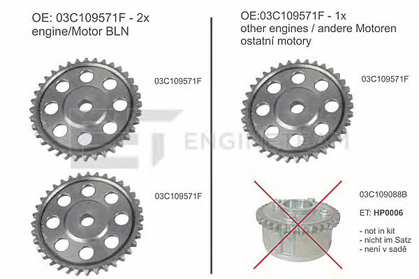 Et engineteam RS0019 Timing chain kit RS0019