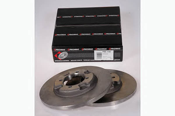 Protechnic PRD1182 Unventilated front brake disc PRD1182