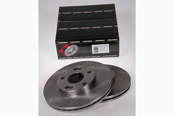 Protechnic PRD2255 Front brake disc ventilated PRD2255