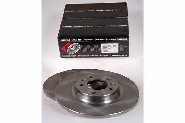 Protechnic PRD5210 Rear brake disc, non-ventilated PRD5210