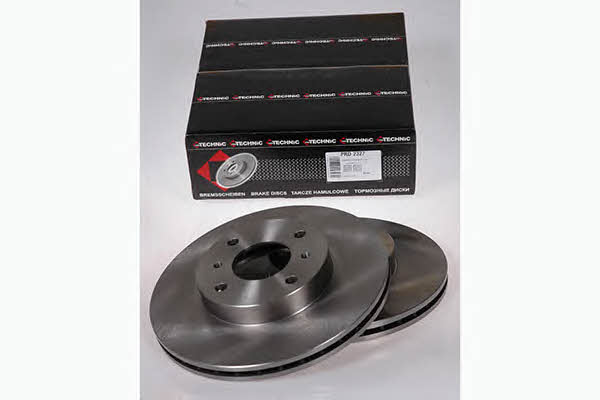 Protechnic PRD2327 Front brake disc ventilated PRD2327