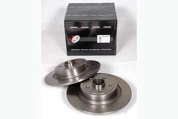 Protechnic PRD5321B Rear brake disc, non-ventilated PRD5321B