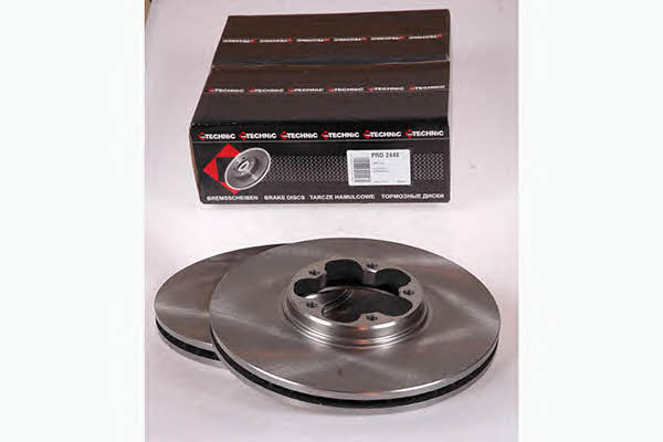 Protechnic PRD2448 Front brake disc ventilated PRD2448