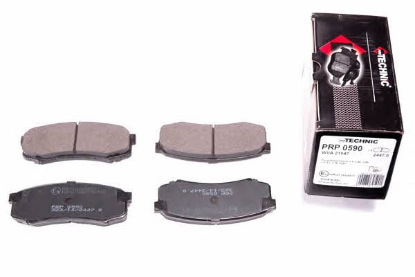 Protechnic PRP0590 Brake Pad Set, disc brake PRP0590