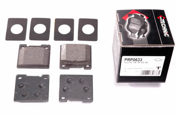 Protechnic PRP0633 Brake Pad Set, disc brake PRP0633