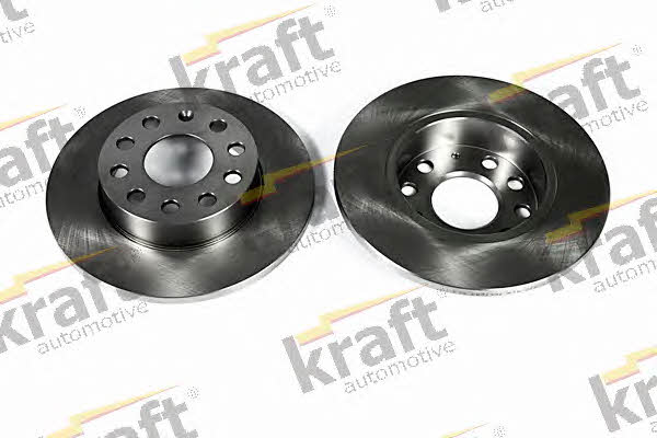 Kraft Automotive 6050520 Rear brake disc, non-ventilated 6050520