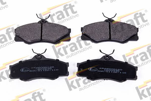 Kraft Automotive 6000160 Brake Pad Set, disc brake 6000160