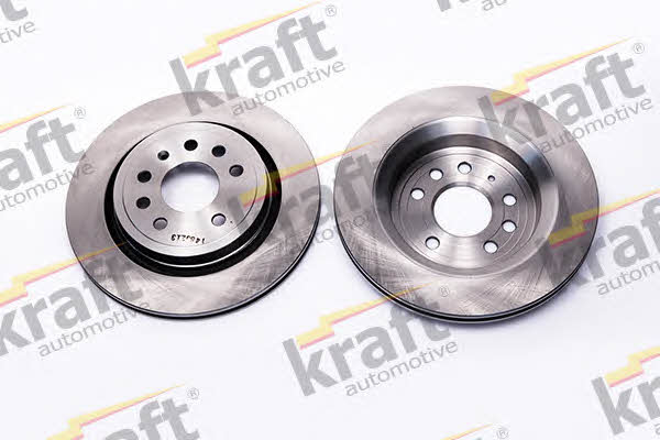Kraft Automotive 6051651 Rear ventilated brake disc 6051651
