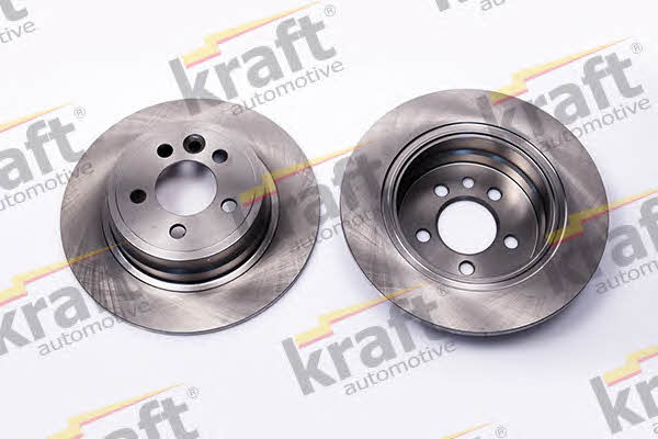 Kraft Automotive 6058010 Rear brake disc, non-ventilated 6058010