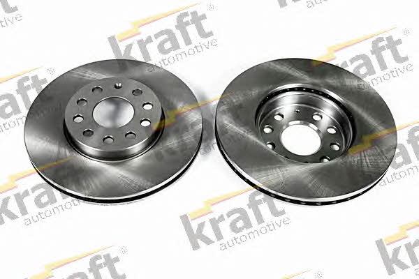 Kraft Automotive 6040450 Front brake disc ventilated 6040450