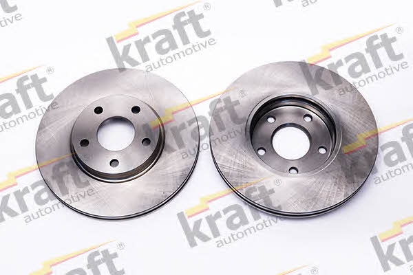 Kraft Automotive 6042370 Front brake disc ventilated 6042370