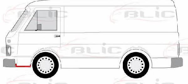 Sill cover Blic 6508-05-9560241P