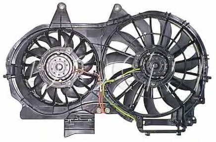 Doga EAU029 Hub, engine cooling fan wheel EAU029