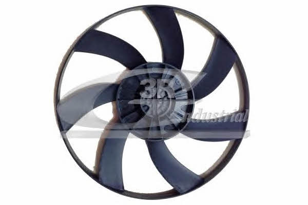 3RG 81634 Hub, engine cooling fan wheel 81634