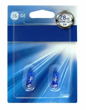 General Electric 93011341 Glow bulb W5W 12V 5W 93011341
