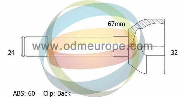 Odm-multiparts 12-271698 CV joint 12271698