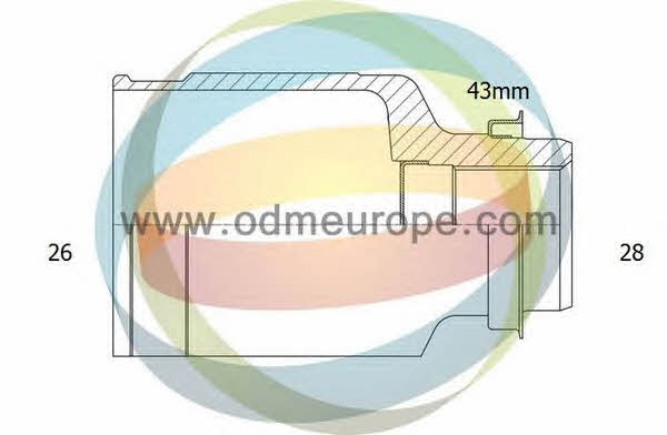 Odm-multiparts 14-056411 CV joint 14056411