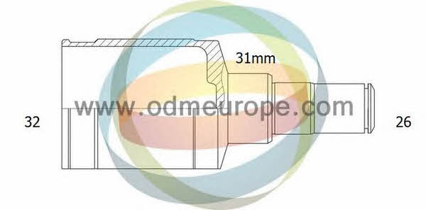 Odm-multiparts 14-216075 CV joint 14216075