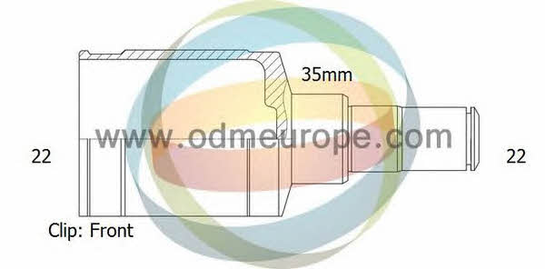 Odm-multiparts 14-236040 CV joint 14236040