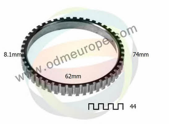 Odm-multiparts 26-150002 Ring ABS 26150002