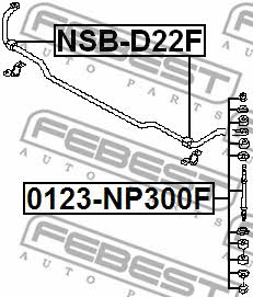 Buy Febest 0123NP300F – good price at EXIST.AE!
