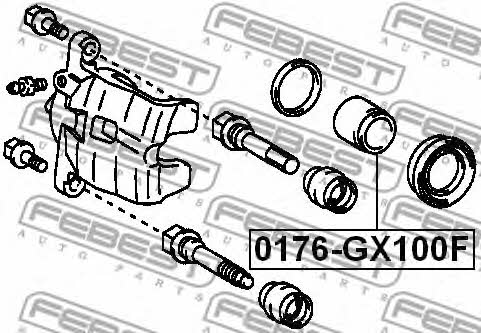 Buy Febest 0176GX100F – good price at EXIST.AE!
