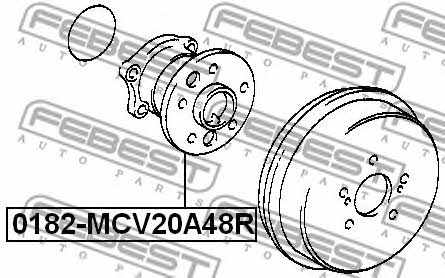 Buy Febest 0182-MCV20A48R at a low price in United Arab Emirates!
