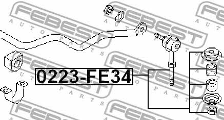 Buy Febest 0223FE34 – good price at EXIST.AE!