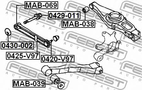 Buy Febest 0420V97 – good price at EXIST.AE!