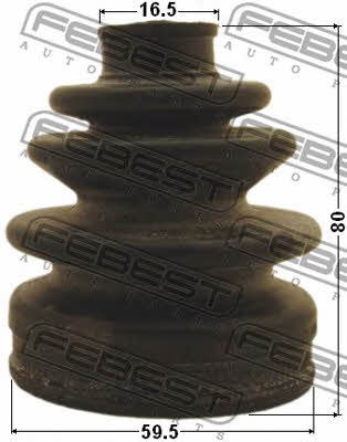 Febest CV joint boot outer – price 53 PLN